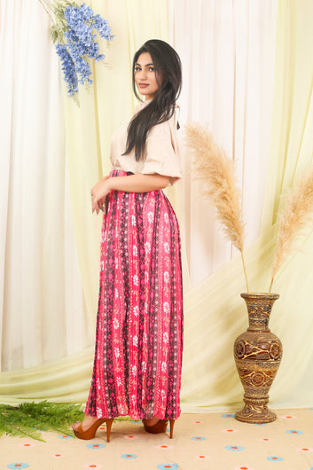 Pink Mirage | 2pc - Chiffon