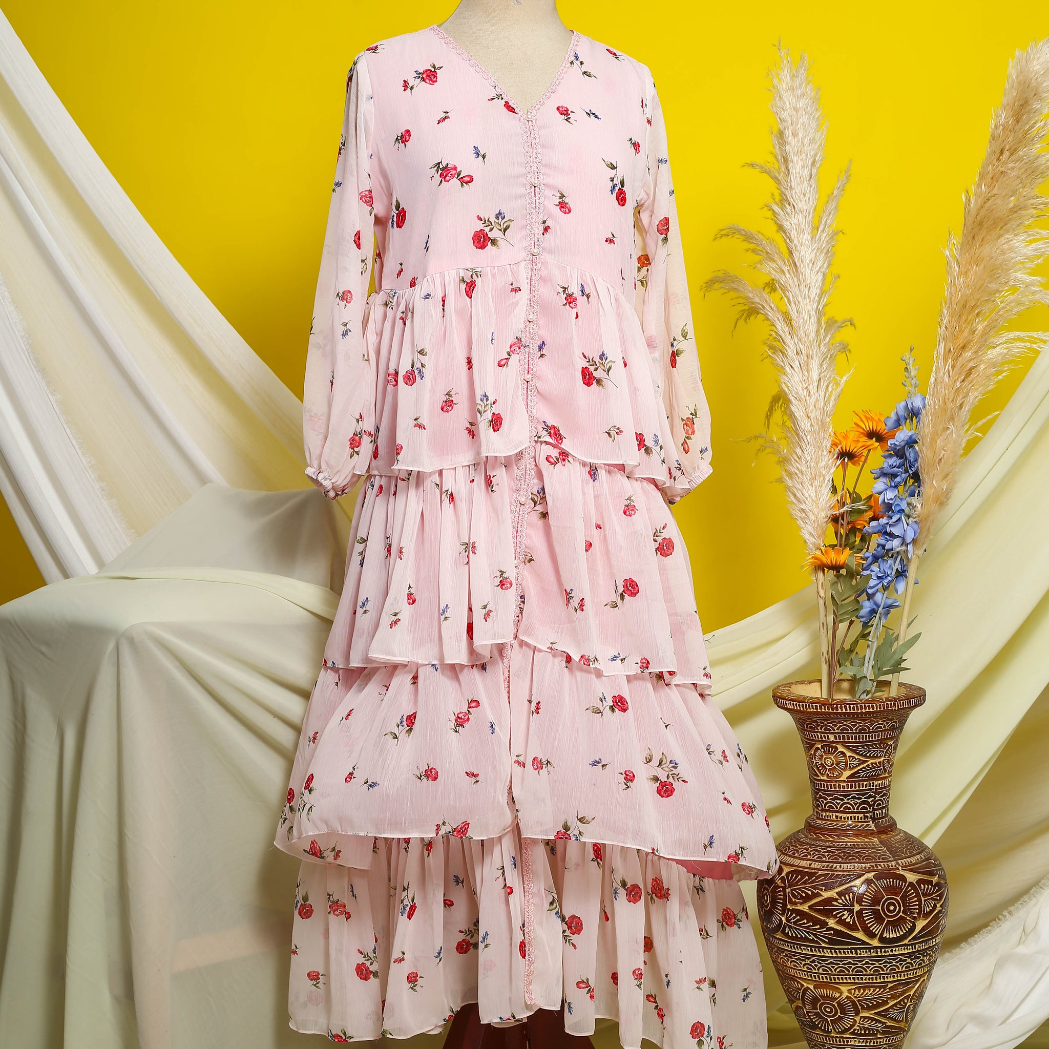Cherry Blossom | 1pc - Chiffon